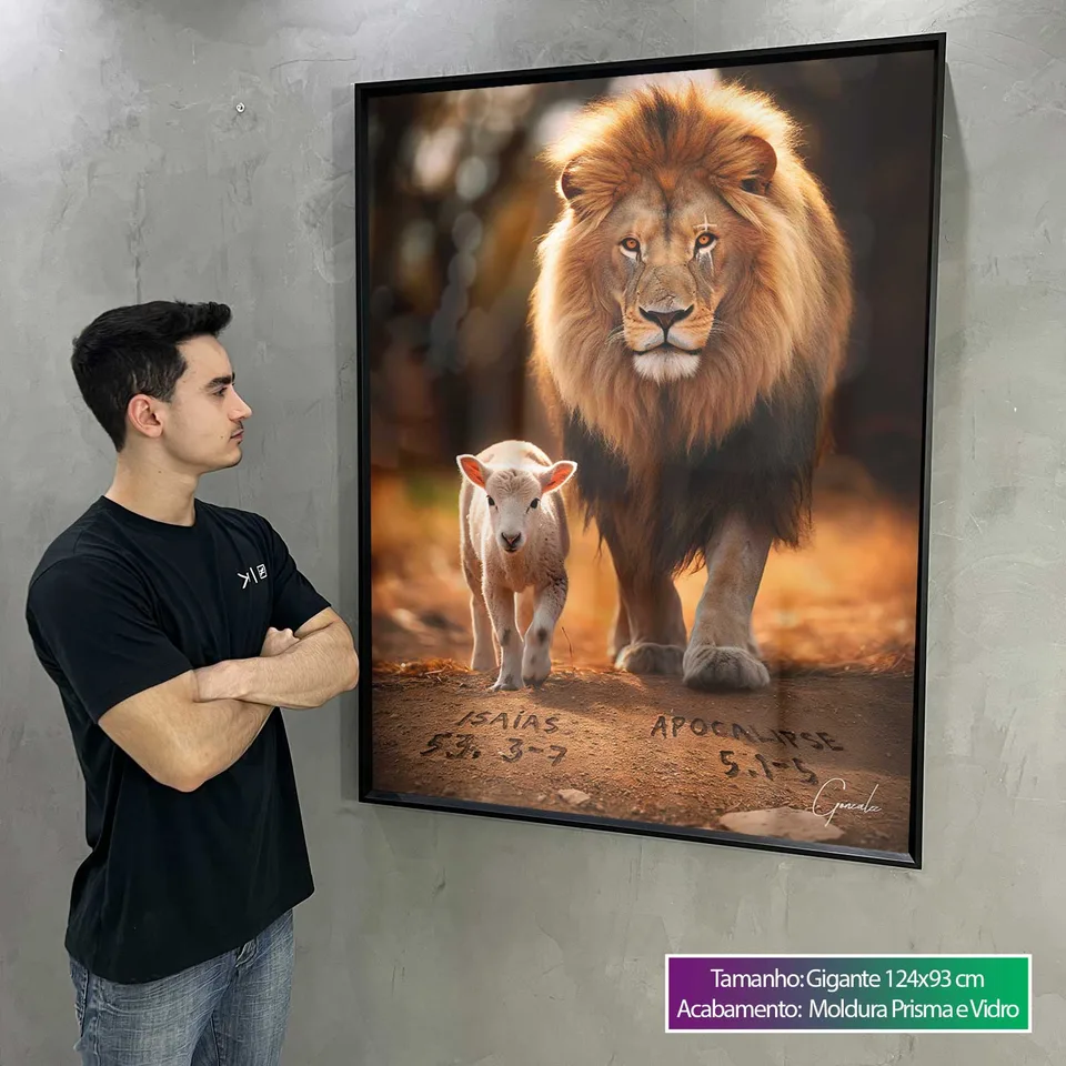 Quadro O Retorno do Leão de Judá — foto 8