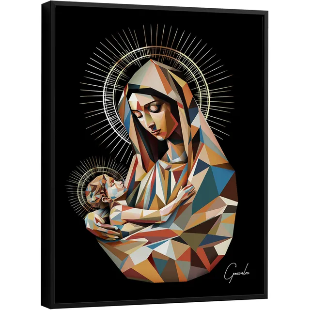Quadro Amor Sagrado Geométrico