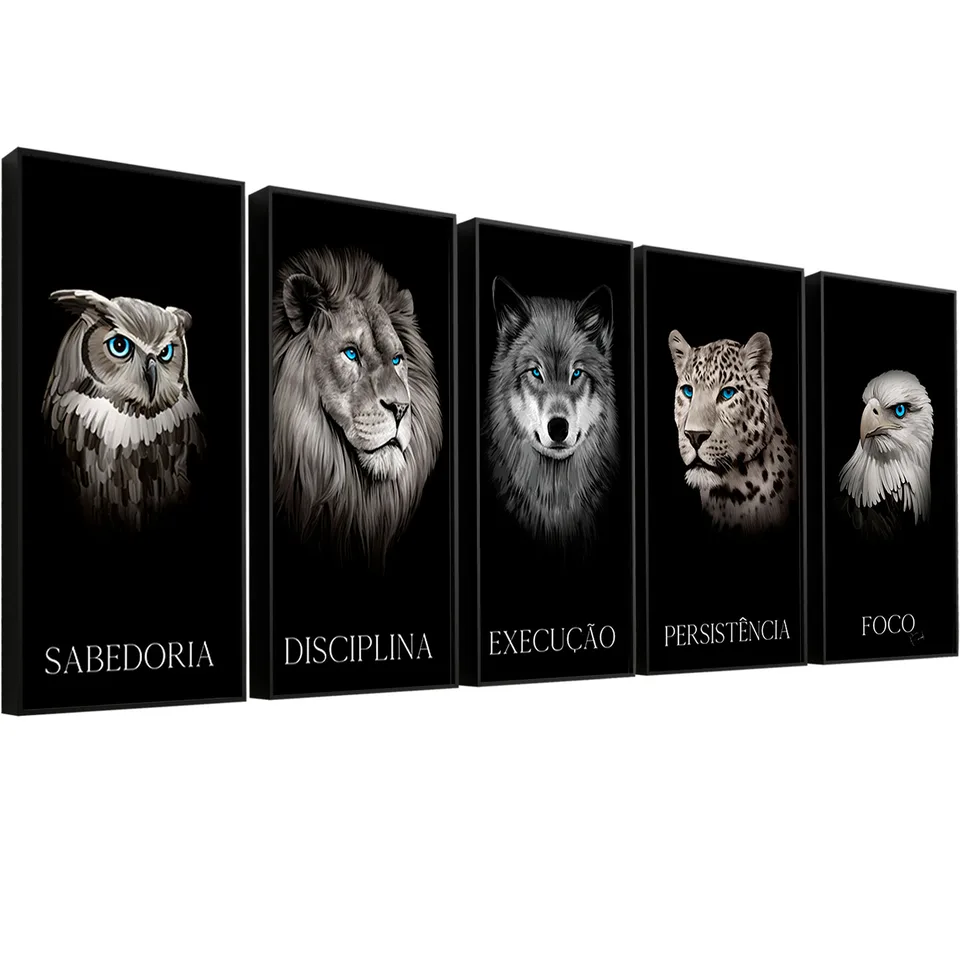 Quadro Arquétipo 5 Peças Iguais