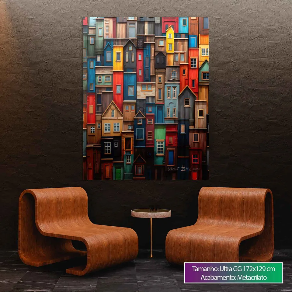 Quadro Arquitetura Amadeirada, de Vicent de Lucca — foto 5