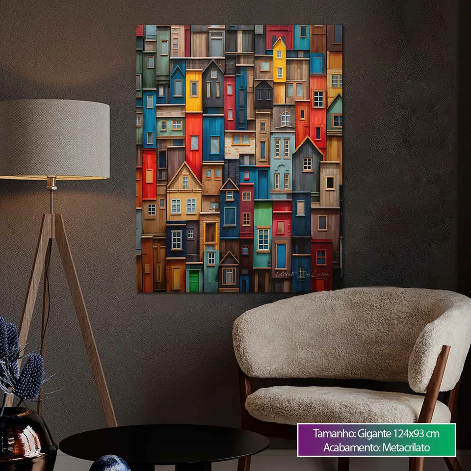 Quadro Arquitetura Amadeirada, de Vicent de Lucca — foto 7