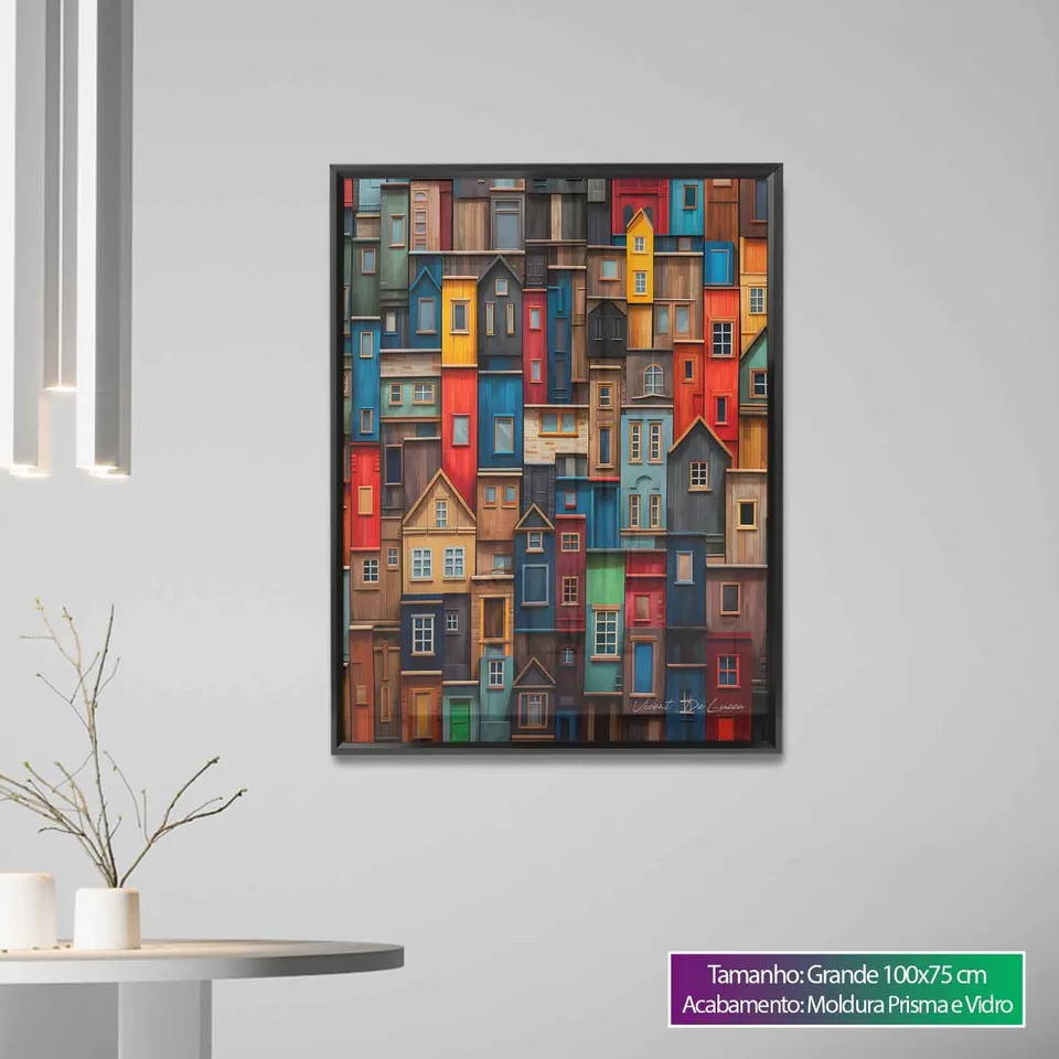 Quadro Arquitetura Amadeirada, de Vicent de Lucca — foto 8