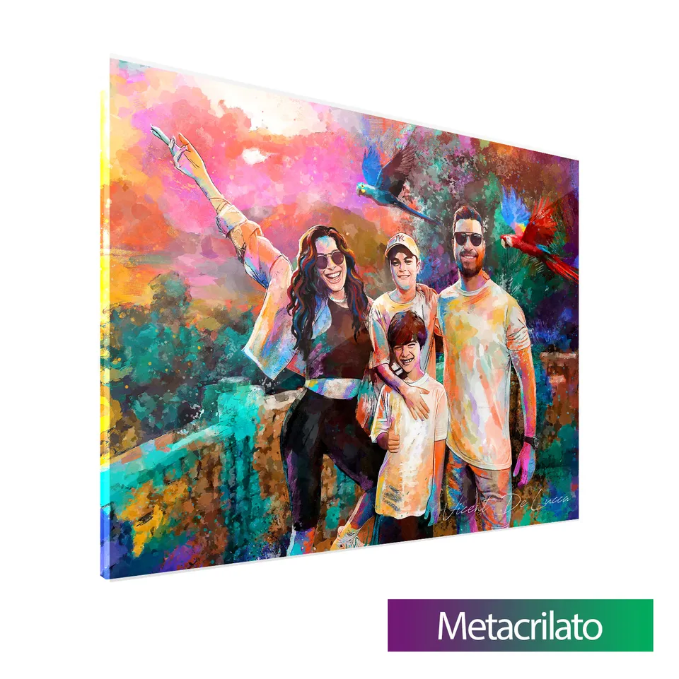 Masterpiece ChromoPintura - Quadro Juliana Paes com acabamento em metacrilato