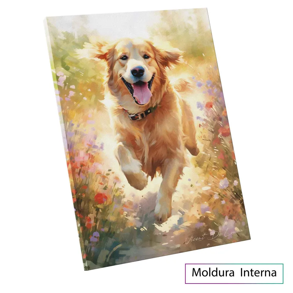 Masterpiece Pop Pet Art - Quadro Seu Animal com moldura interna (foto 4)