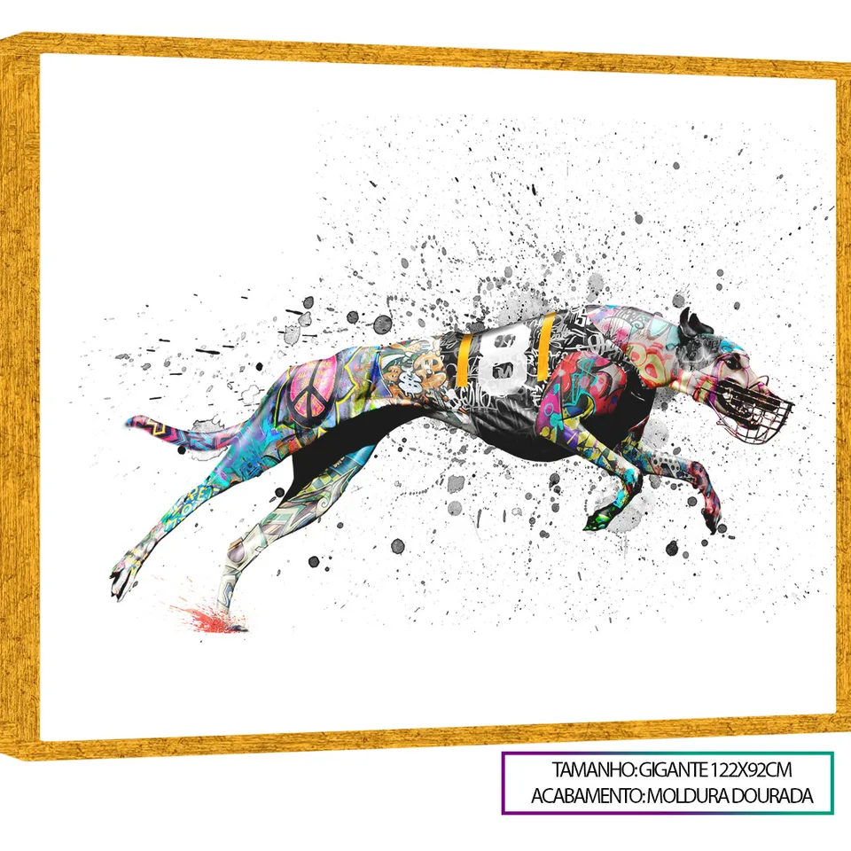 Masterpiece Pop Pet Art - Quadro Seu Animal — foto 10