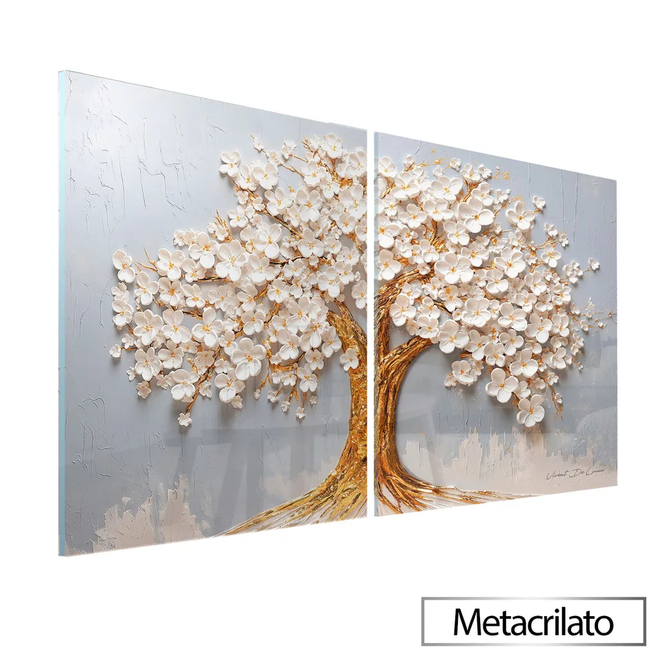 Quadro Árvore da paz 2 peças — foto 11