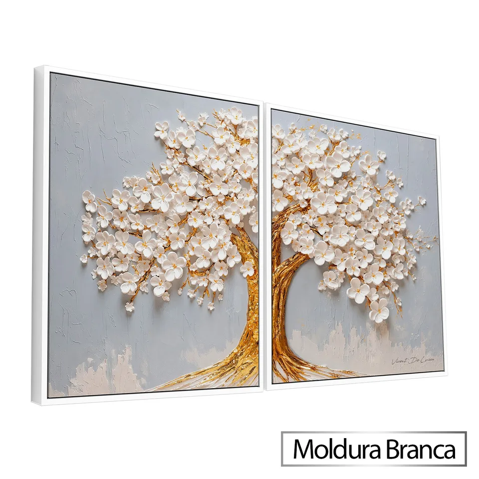Quadro Árvore da paz 2 peças — foto 8