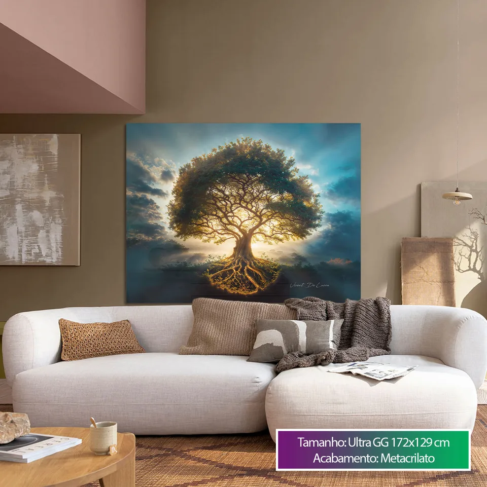 Quadro Árvore da Vida Abençoada, de Vicent de Lucca — foto 9