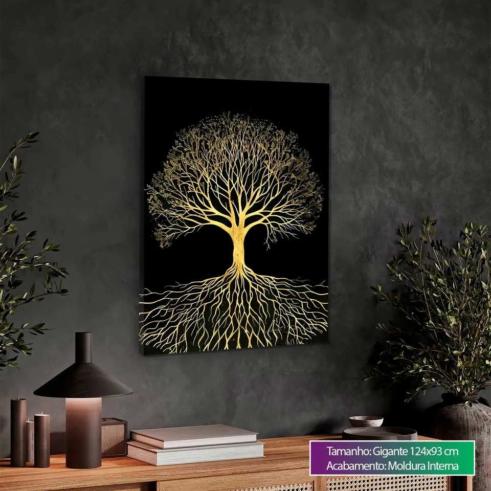Quadro Árvore da Vida Radiante, de Vicent de Lucca — foto 5
