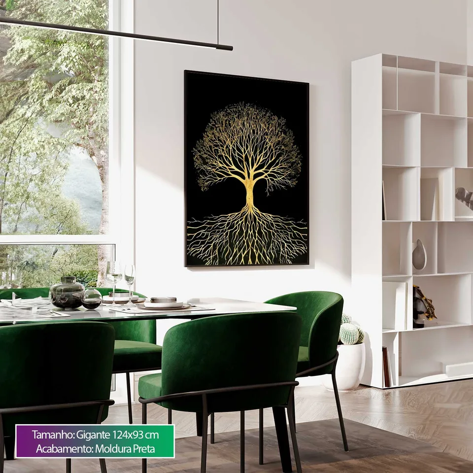 Quadro Árvore da Vida Radiante, de Vicent de Lucca — foto 7