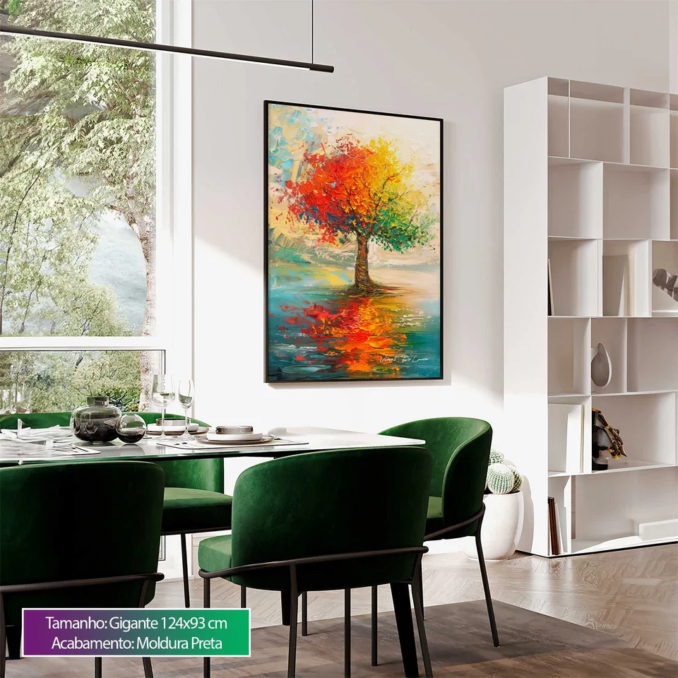 Quadro Árvore do Lago para escritório, de Vicent de Lucca — foto 2