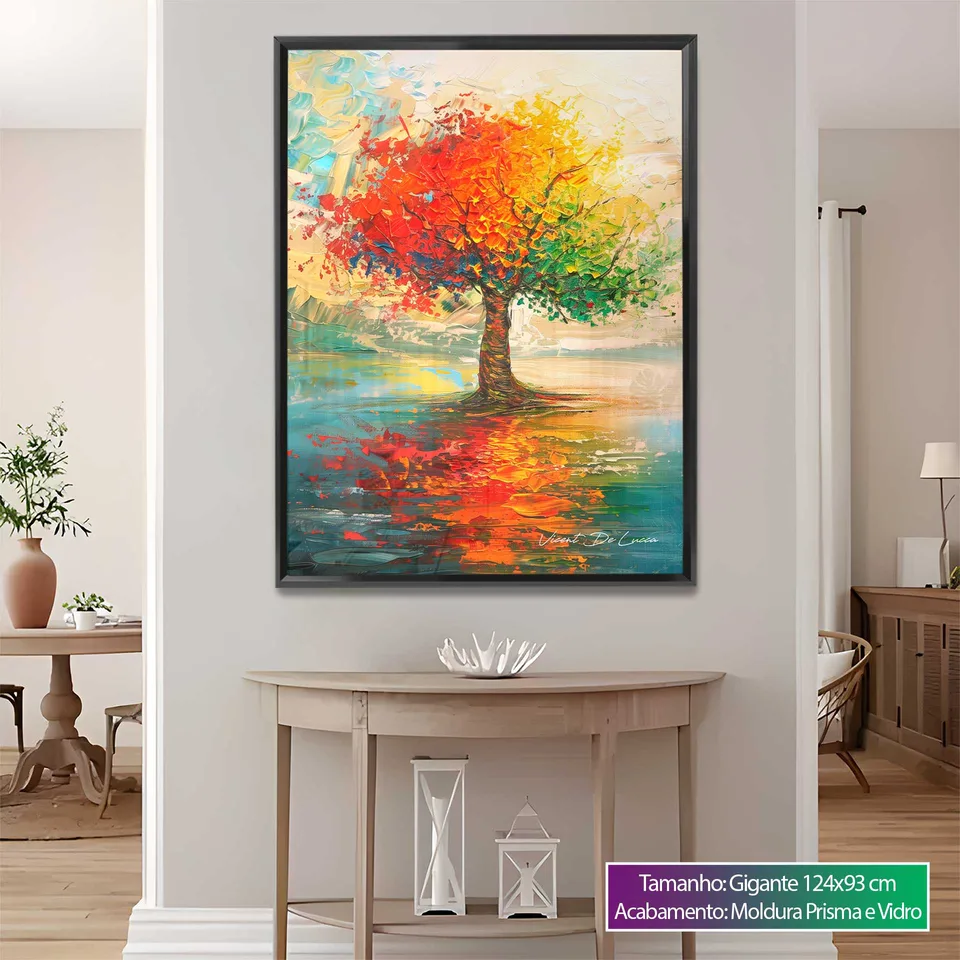 Quadro Árvore do Lago para escritório, de Vicent de Lucca — foto 3