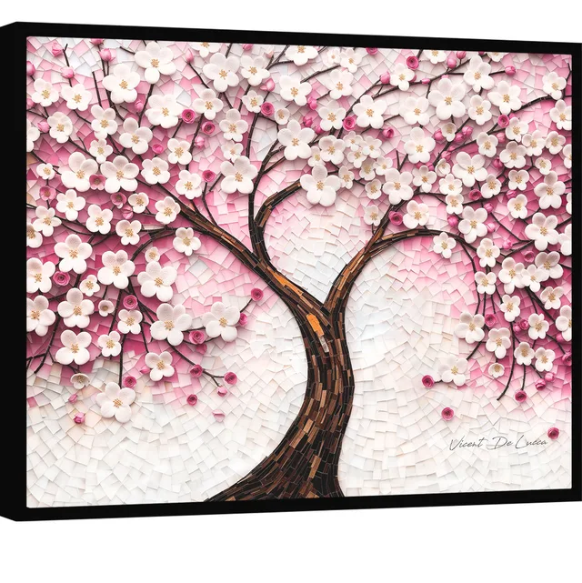Quadro Árvore Encanto Floral