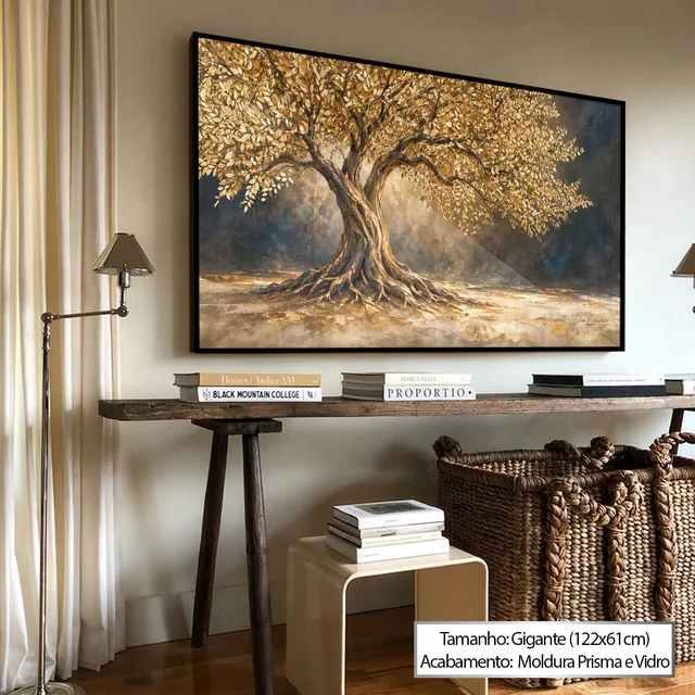 Quadro Árvore Iluminada