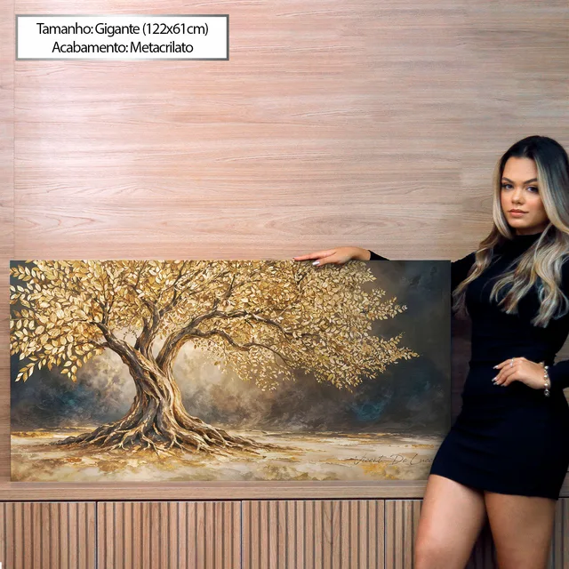 Quadro Árvore Iluminada