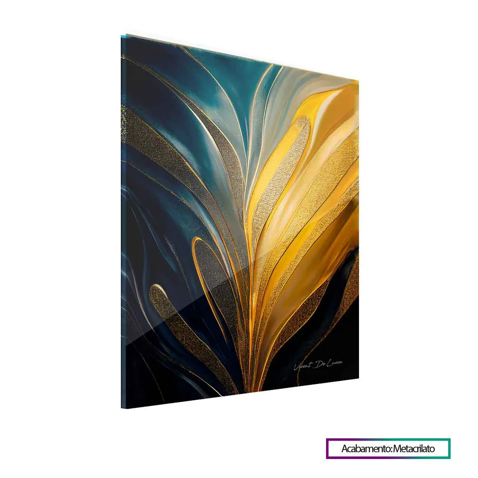 Quadro Abstrato Perene em metacrilato