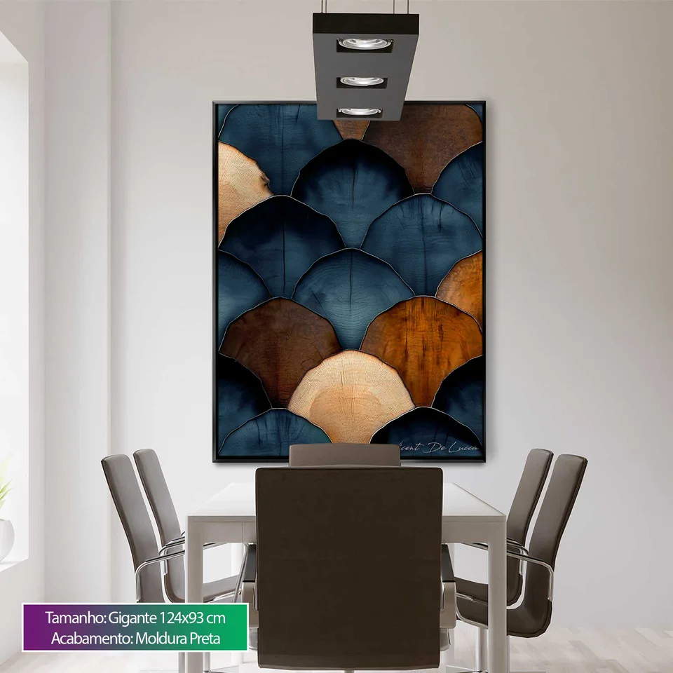 7023 Quadro Abstrato Escamas Amadeiradas (6)