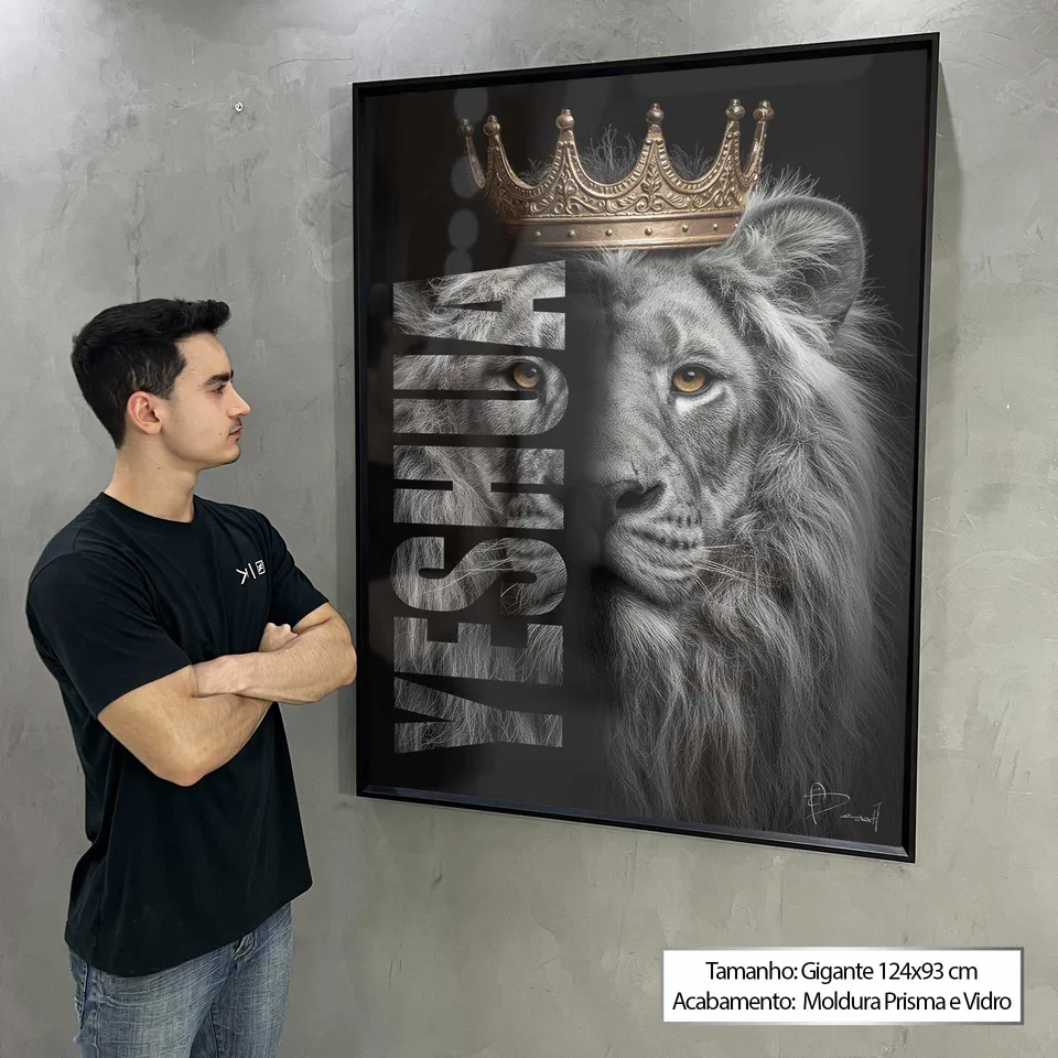 yeshua — detalhe de olhar intenso e coroa majestosa