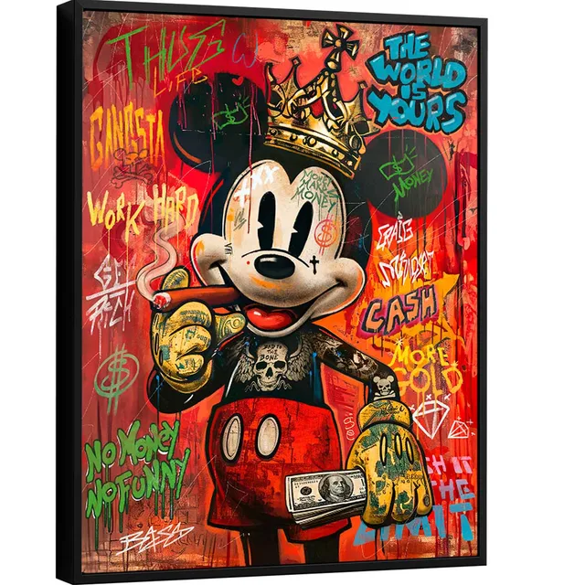 Quadro Mouse Gângster