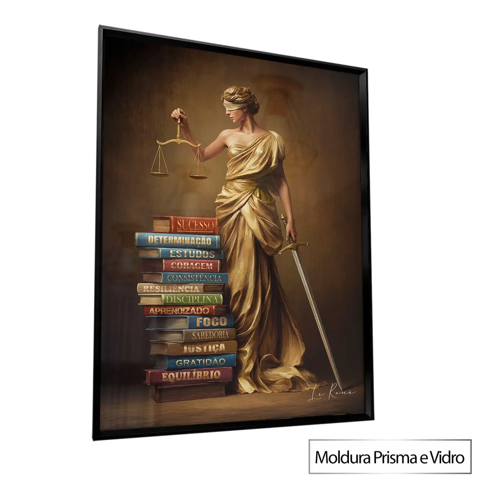 Quadro Conhecimento da Deusa da Justiça