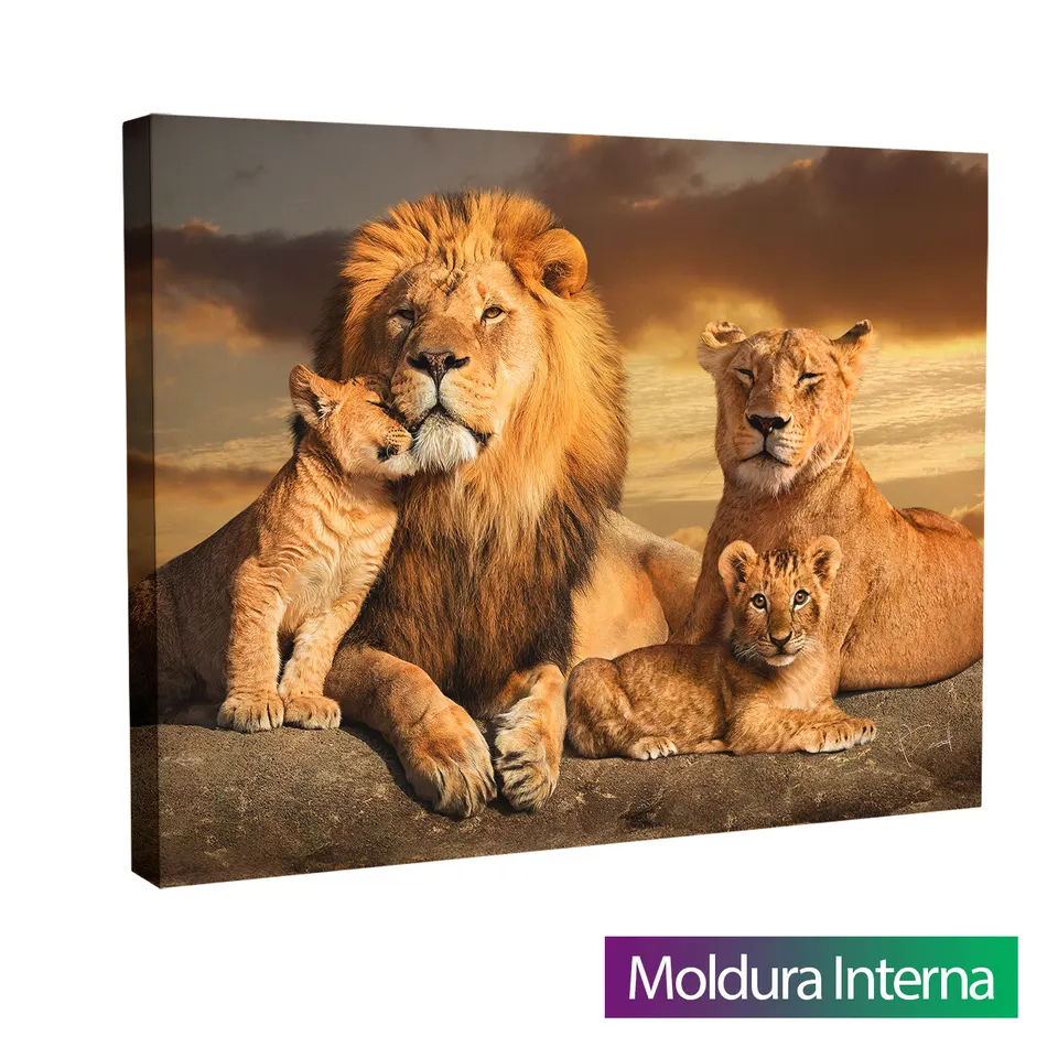 Quadro decorativo As Raízes do Leão