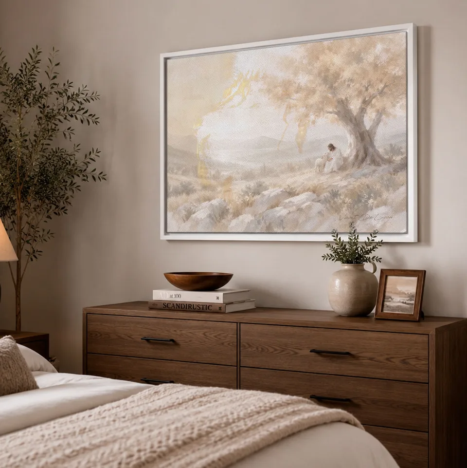 Quadro Um lugar de Paz - Coleção Minimalista — foto 4
