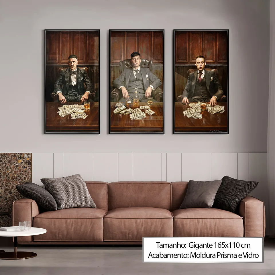 7063 Quadro A Mesa dos Shelbys 3 Peças (22)