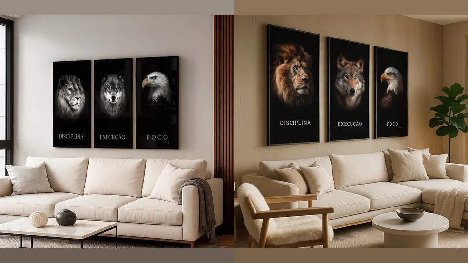 Melhores Quadros de Animais Majestosos: Decore sua Casa com Elegância