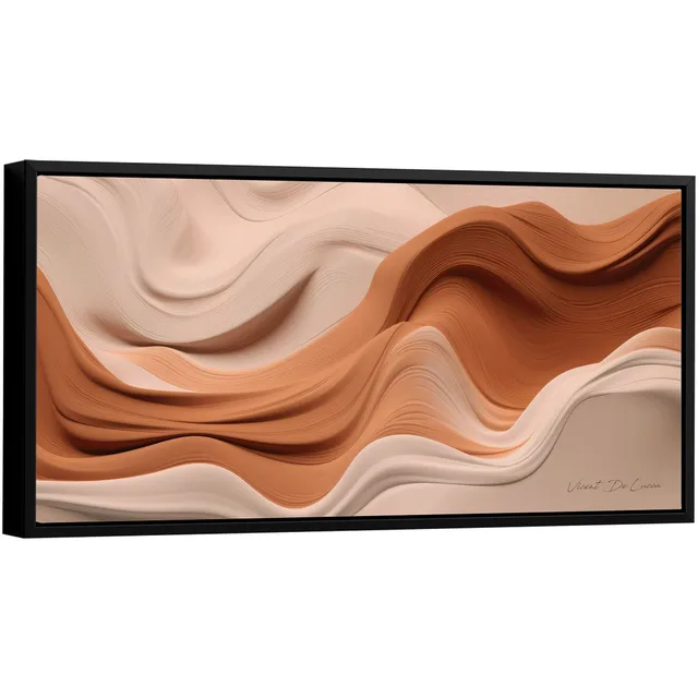 Quadro Boho Ondas Suaves