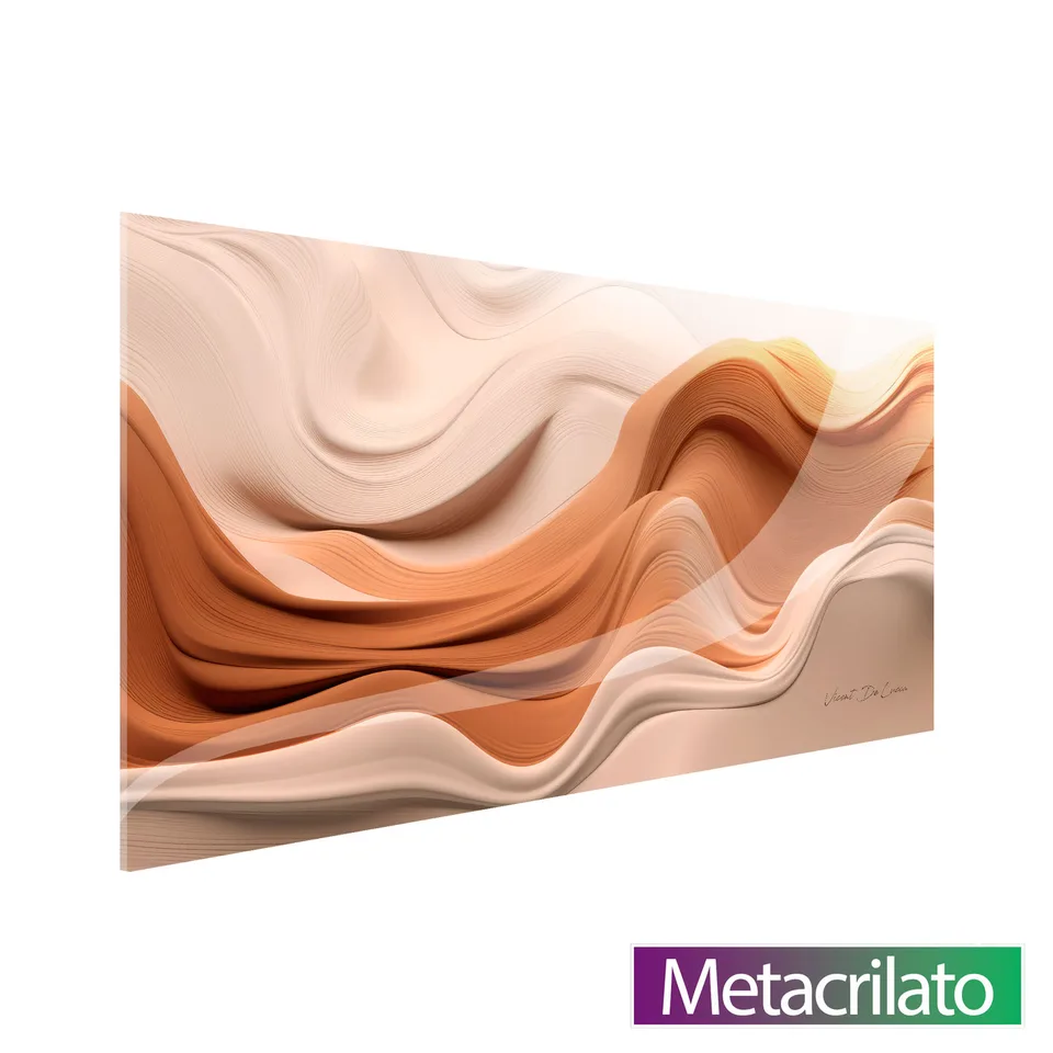Quadro Boho Ondas Suaves