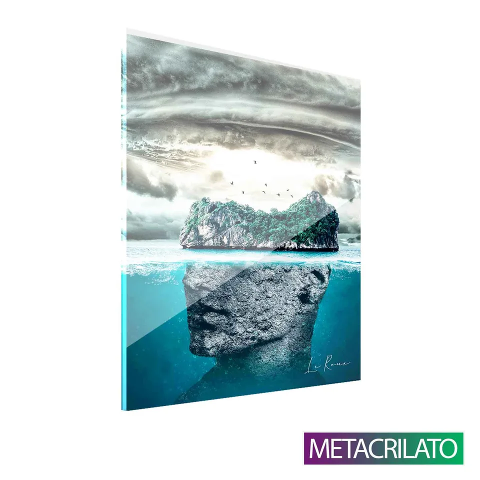 Quadro Brainstorming A Tempestade de Ideias com acabamento em metacrilato