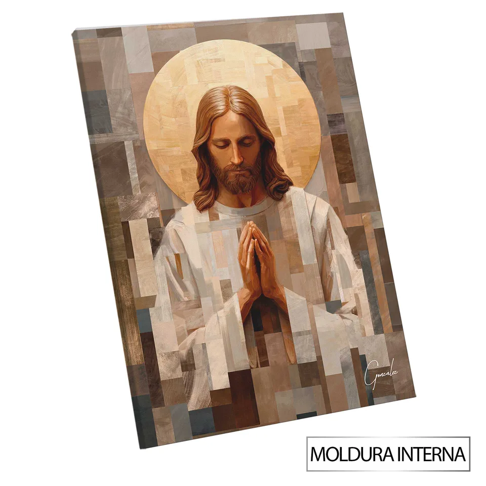 Quadro Oração de Cristo Madeirart