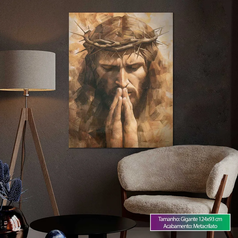 Quadro Oração de Jesus — foto 5