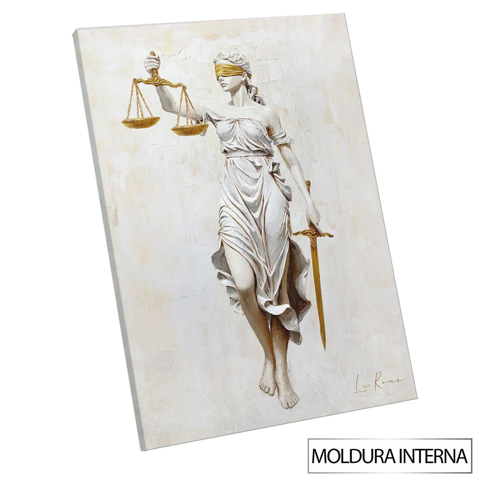 7056 Quadro Deusa da Justiça ClairArt ORIGINAL (5)