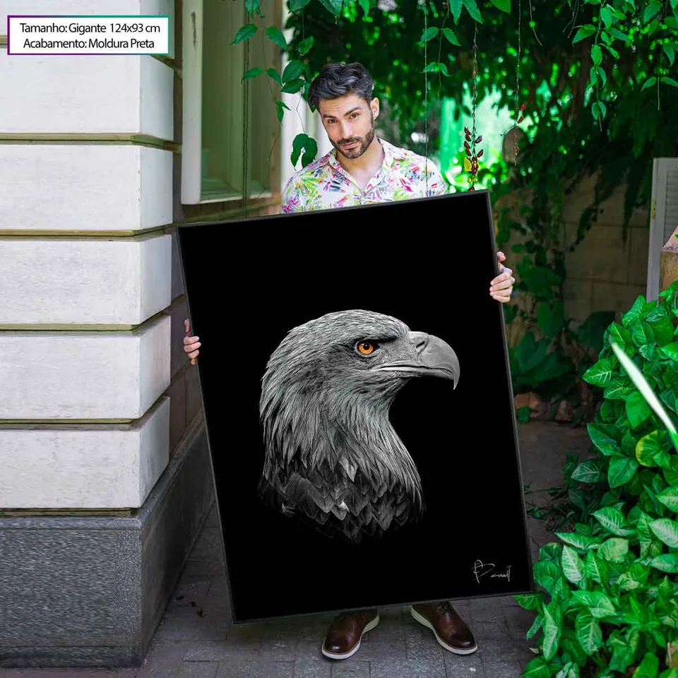 8326 Quadro Àguia Visionária 4