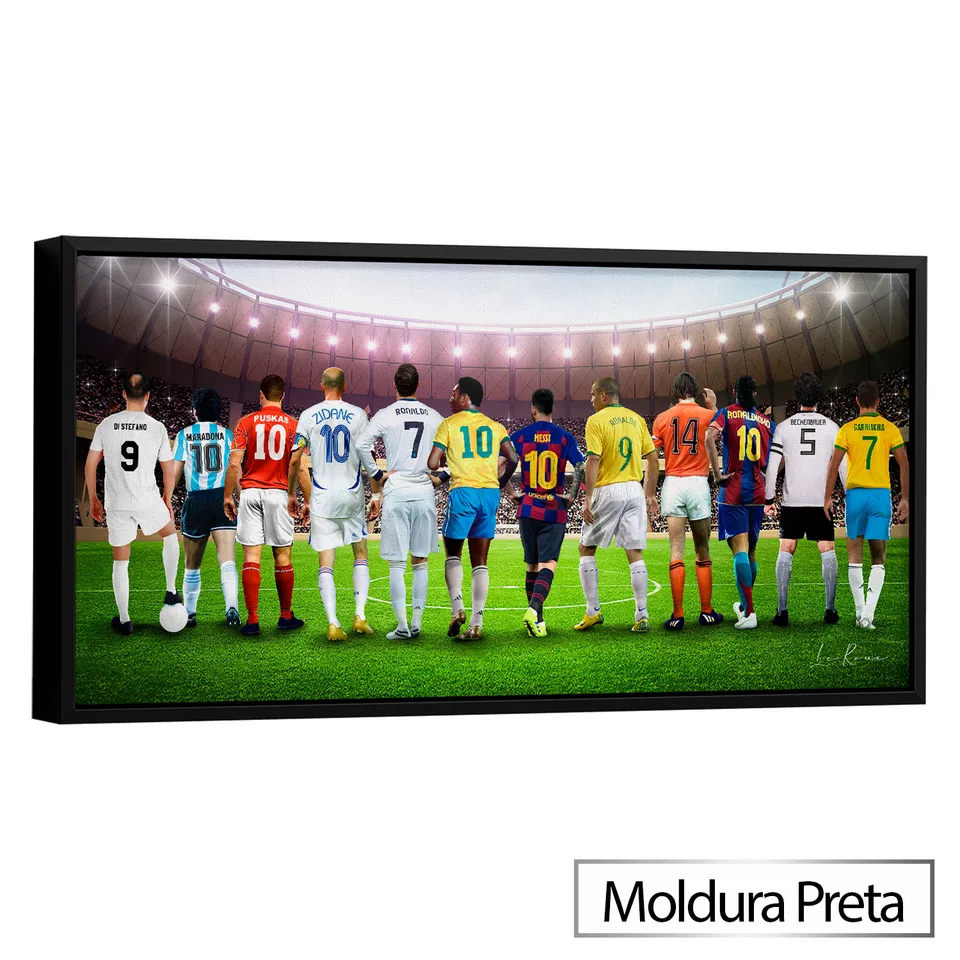 Quadro As Lendas do Futebol — foto 11