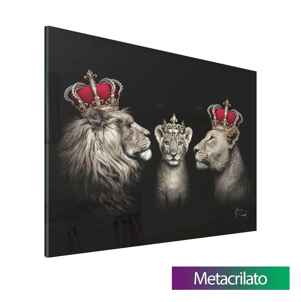 8191 Quadro Realeza do Leão Horizontal (1)
