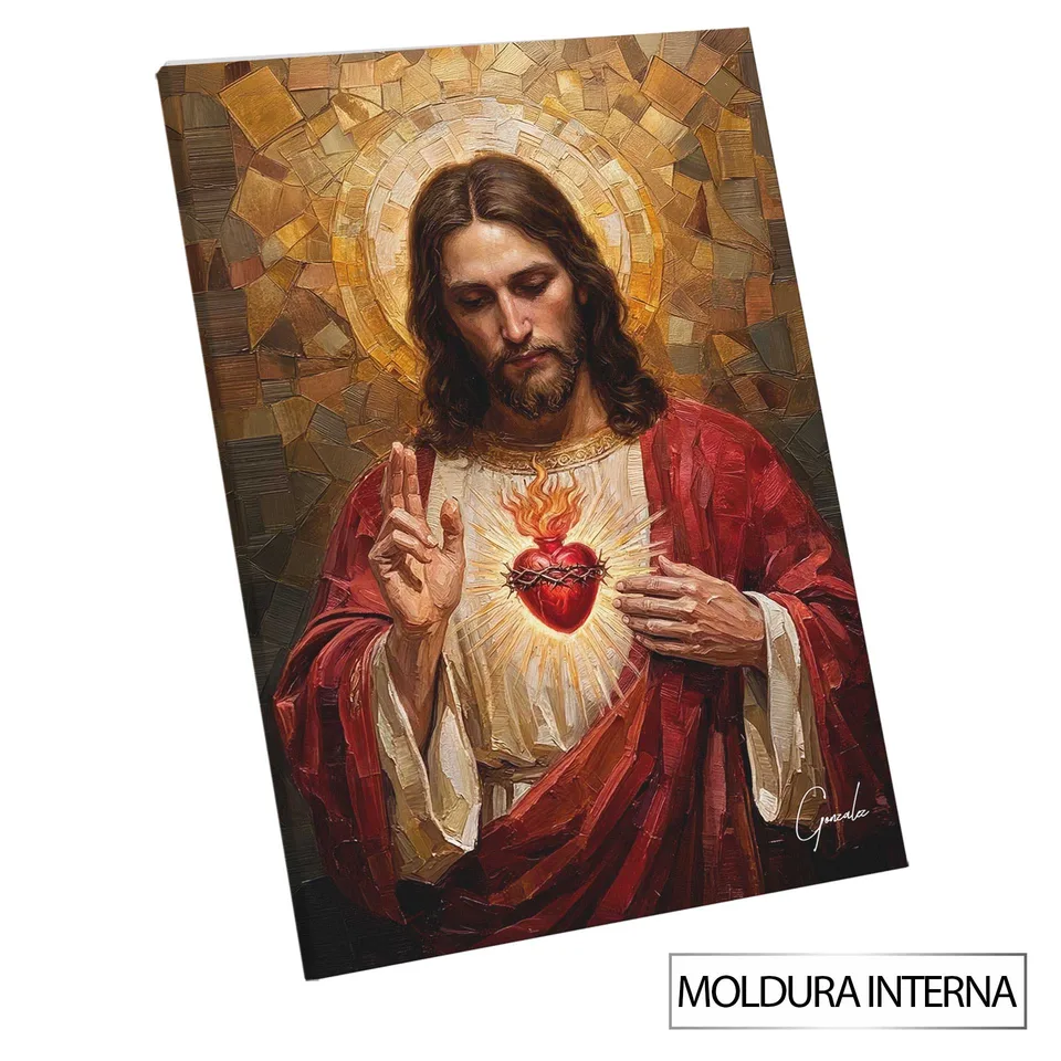 Quadro O Eterno Sagrado Coração
