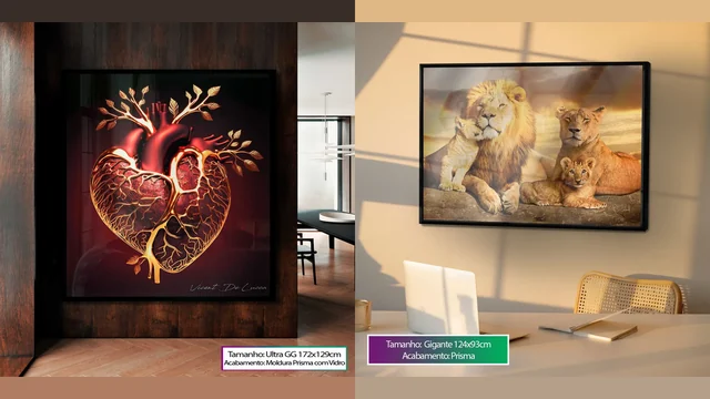 Decoração com Quadros: Transformando Seu Espaço com Estilo e Personalidade