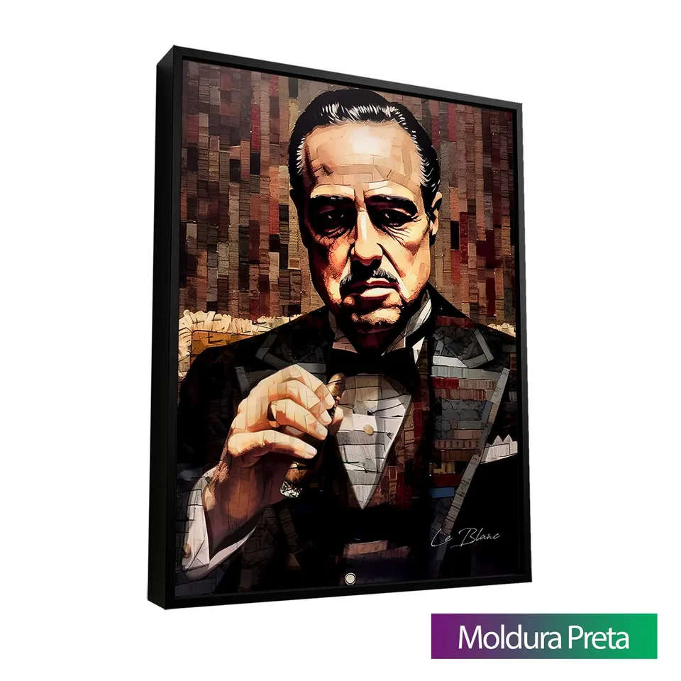 8755 Quadro O Poderoso Chefão-3