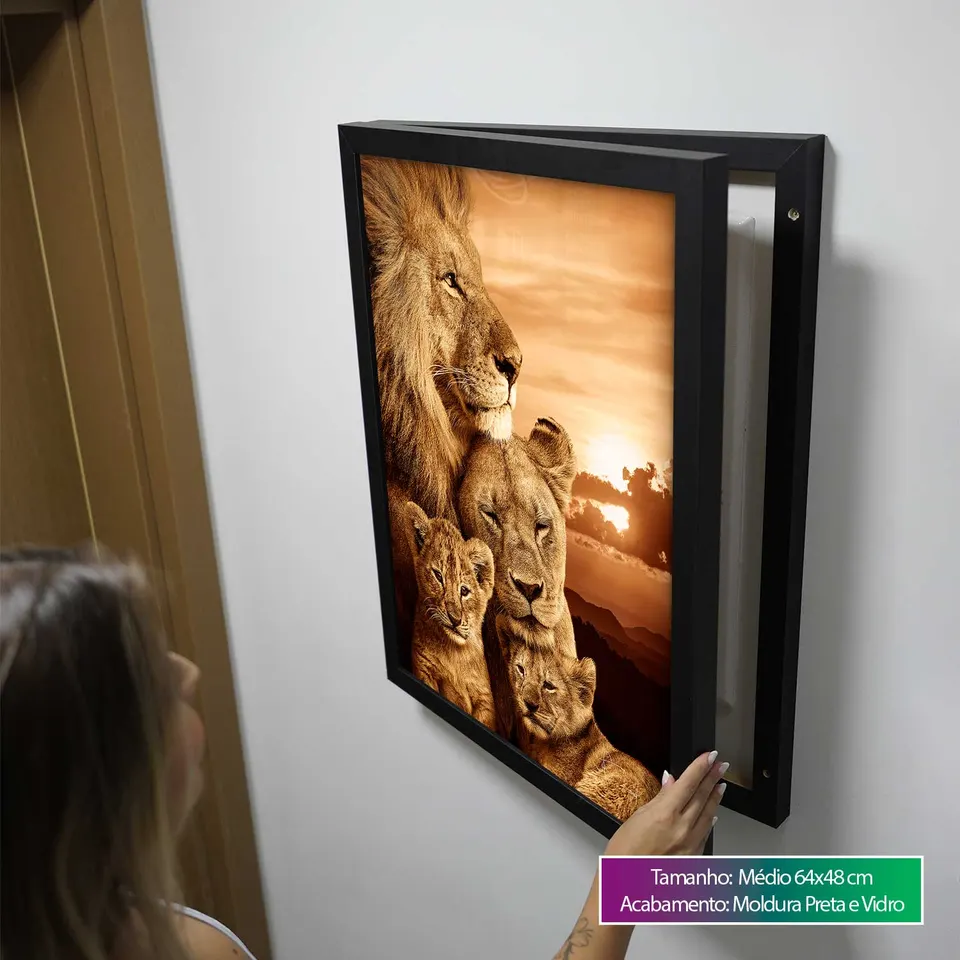 Quadro para Esconder Caixa de Luz - Personalizado — foto 8