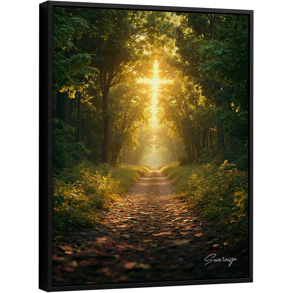 Quadro Caminho de Fé para sala
