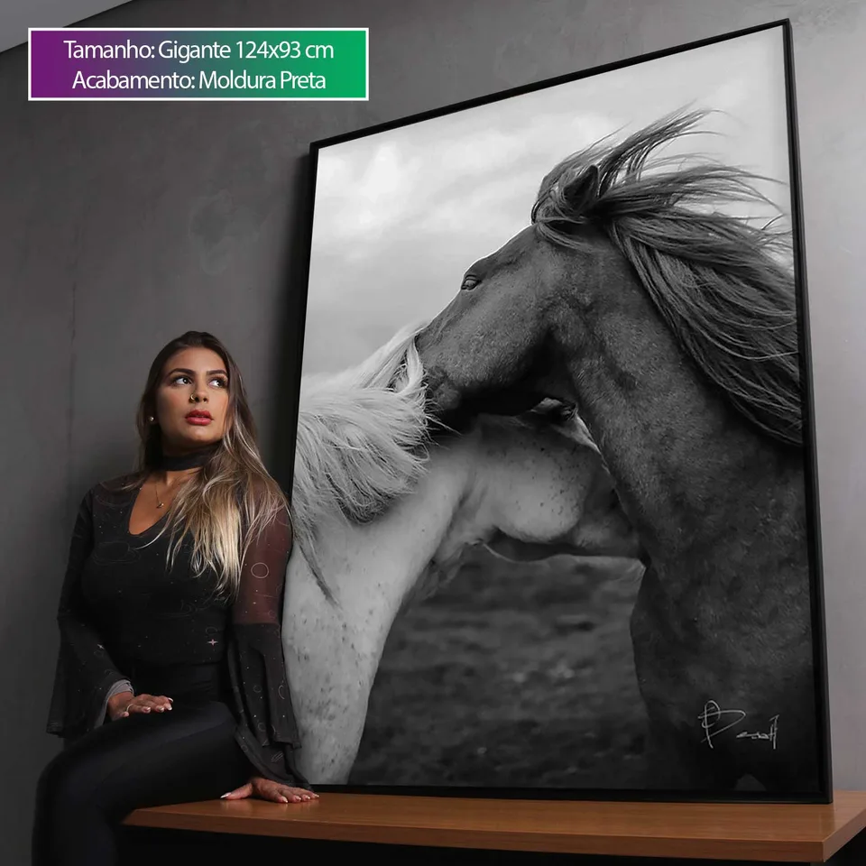 Quadro Casal de Cavalos — foto 6