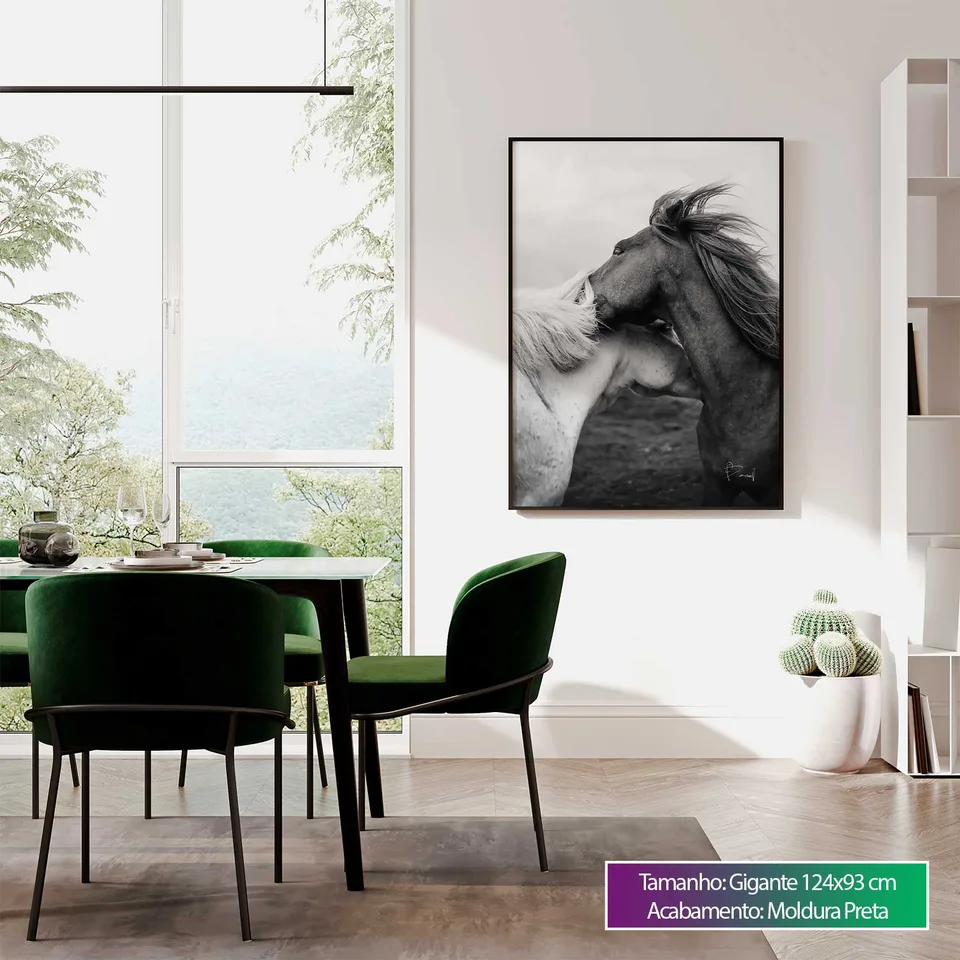 Quadro Casal de Cavalos — foto 7