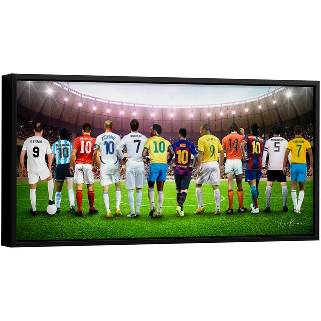Quadro As Lendas do Futebol