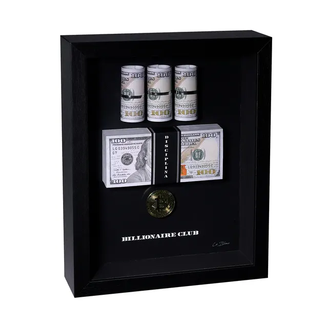 The Club of Money - 3D Masterpiece | QuadrosDecorativos.com