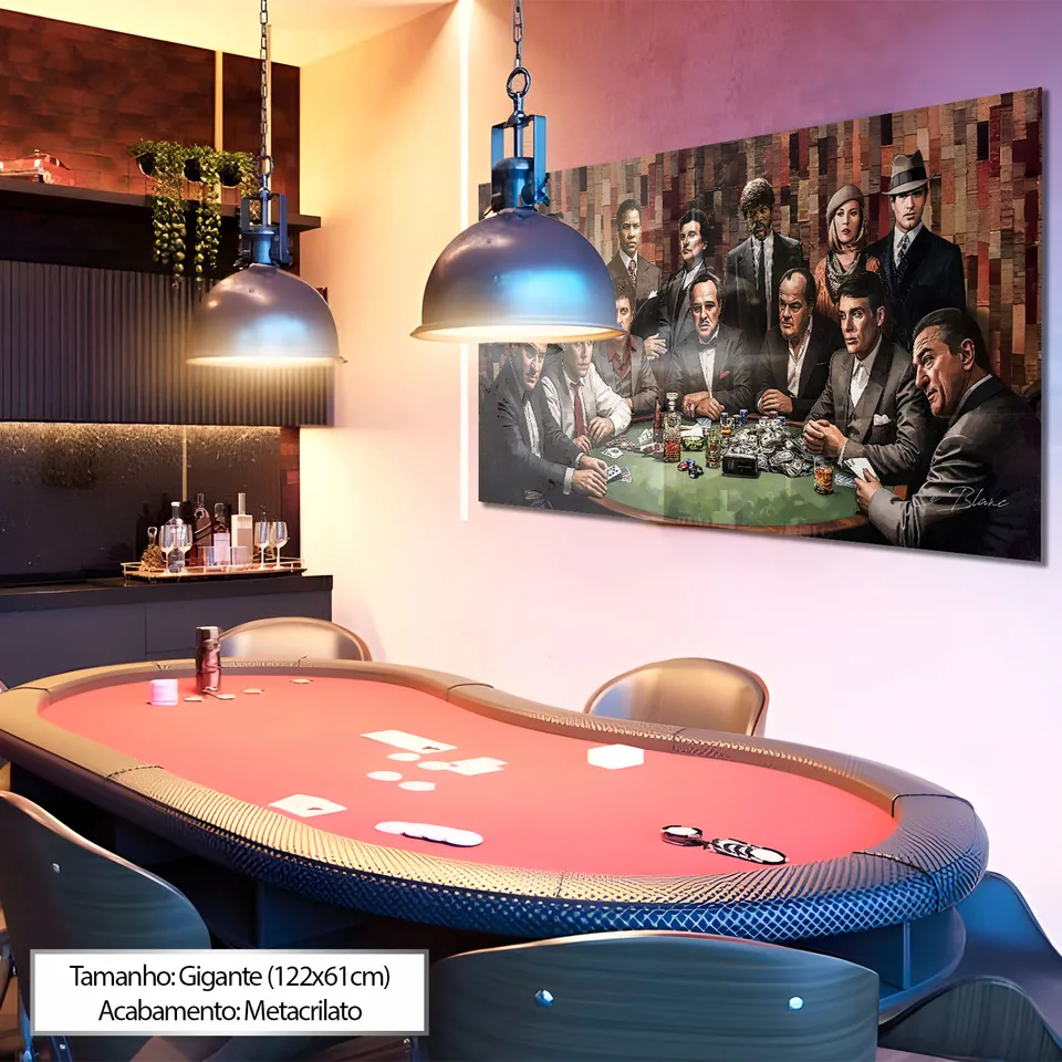Quadro Clube dos Gangsters LegnArt, de Le Blanc — foto 9