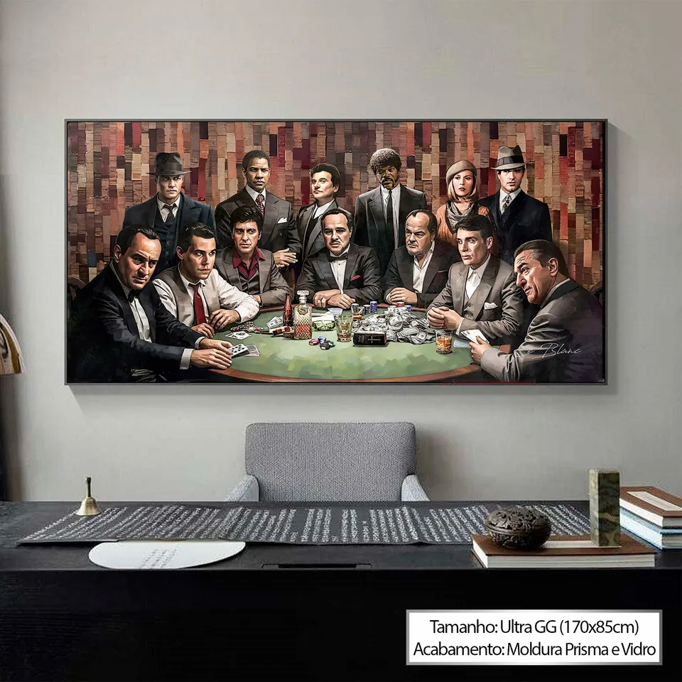 Quadro Clube dos Gangsters LegnArt, de Le Blanc — foto 10