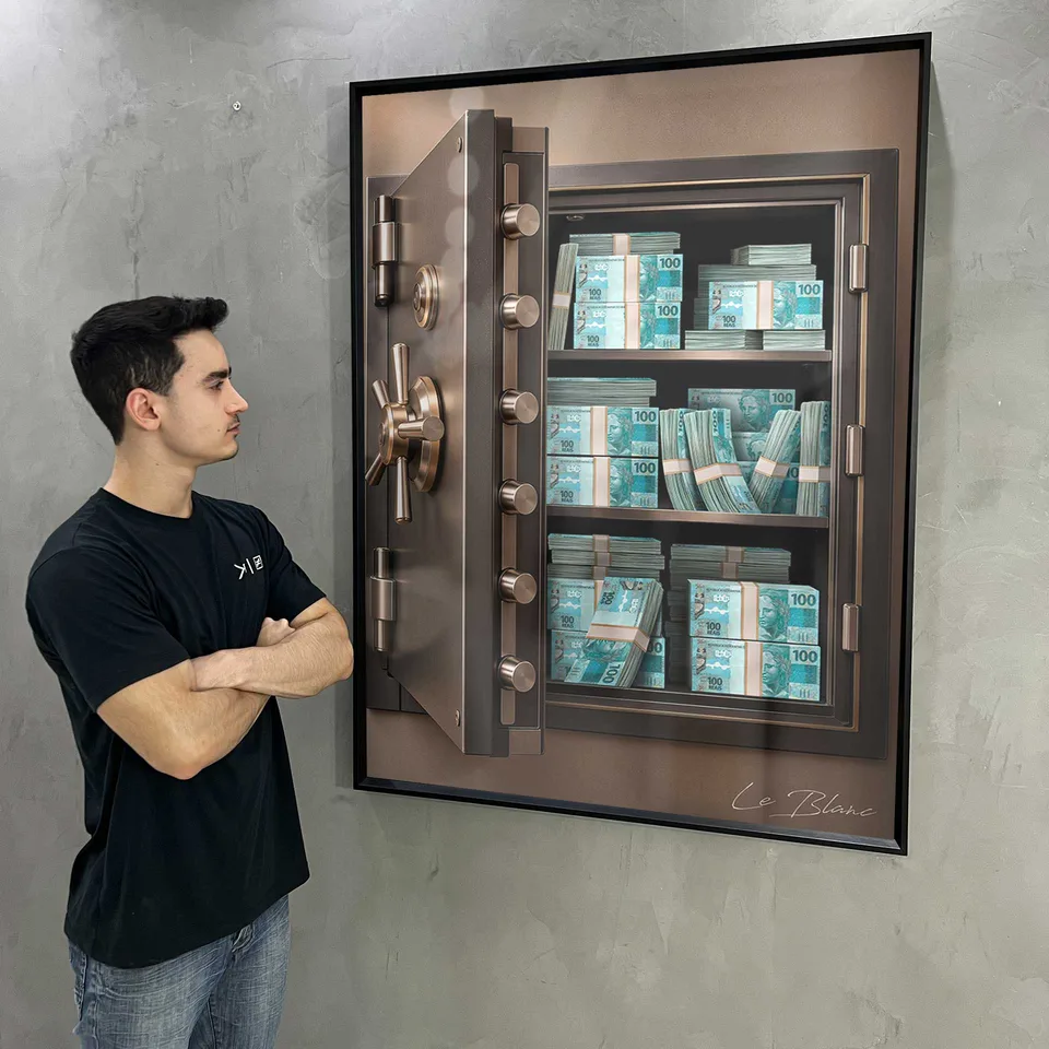 Quadro Cofre Milionário — foto 2