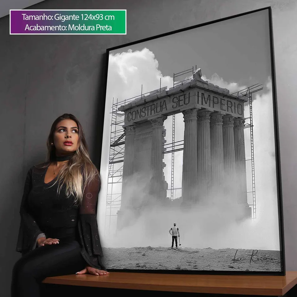Quadro Construa seu Império, de Le Roux — foto 2